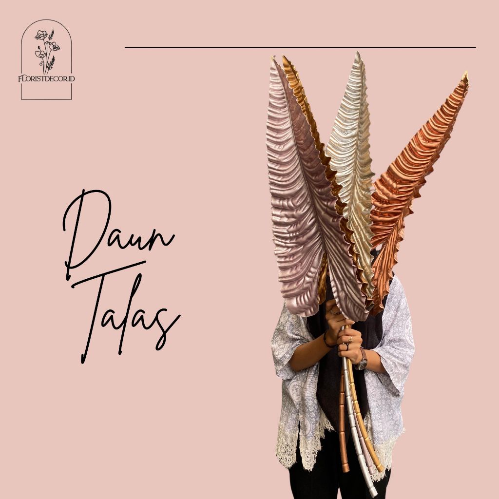 TERMURAH 1 TANGKAI BESAR BANANA LEAF DAUN PISANG DAUN TALAS DAUN PISANG PALSU LEAF ARTIFICIAL