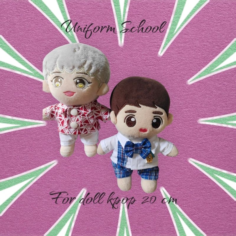 baju boneka kpop untuk doll ukuran 20 cm