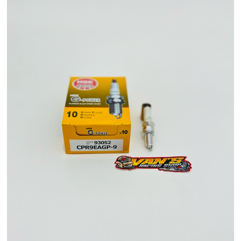 Busi NGK G-Power CPR9EAGP-9 Vixion mx king mx old new kph supra x 125 fi Beat injeksi verza CBR150 S