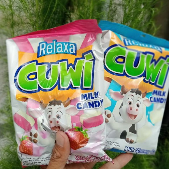 

Permen RELAXA CUWI Milk Strawberry 125gr isi 50pcs KAPAL API PROMO!!!