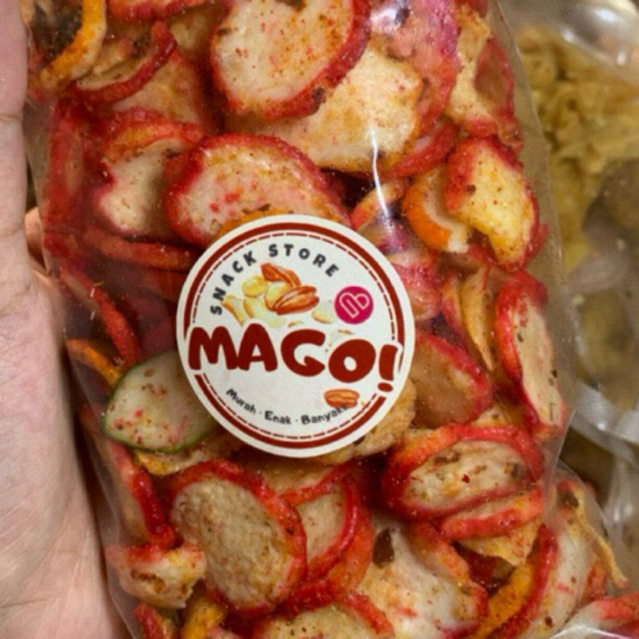 

MAGO - Krupuk Seblak Kencur / Pedas dan Gurih / Snack Lokal