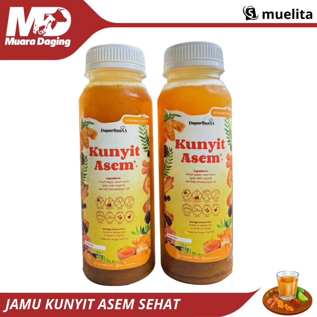 

DAPUR BUNSA Kunyit Asem 235ml - FRESH NATURAL & BEBAS KIMIA TAMBAHAN!!