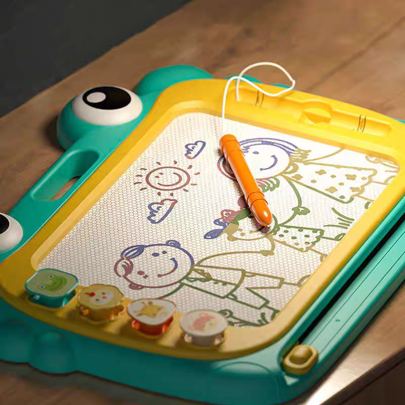 mainan papan tulis magnet/Papan Gambar Anak Papan Tulis Magnetik untuk Balita, Mainan Menggambar dan