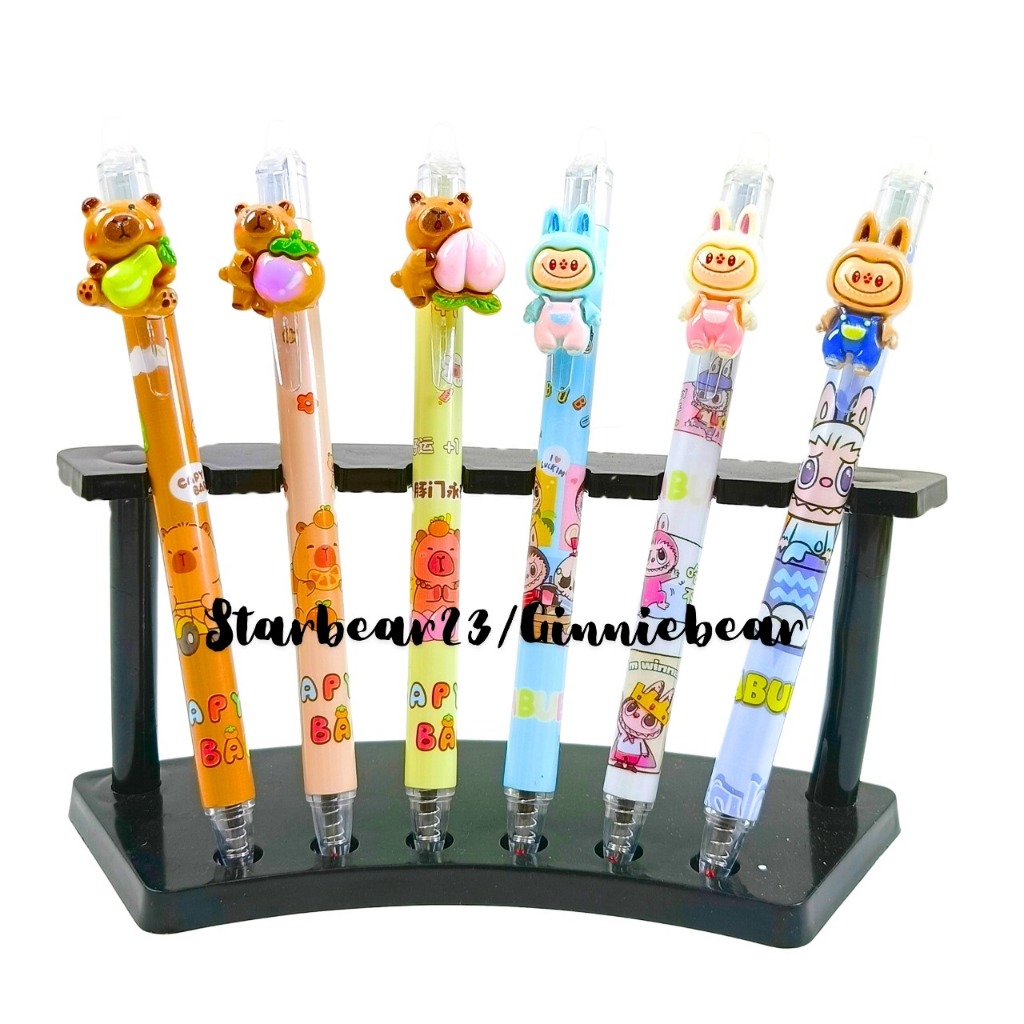

Bolpen Gel Bisa Dihapus Capybara Cute (LKF 177)
