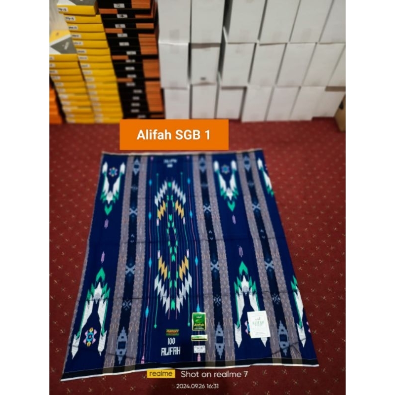 Alifah SGB Full mesres 100% Jait tengah muslim mewah memawan pria dewasa