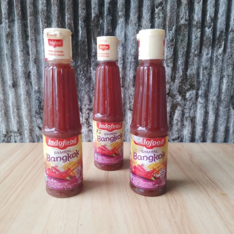 

saos sambal bangkok indofood kemasan botol 135ml