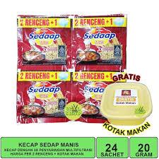 

KECAP MANIS SEDAP MERAH SACHET 20 GR (2RENCENG ISI 24 SACHET)