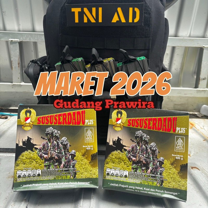 

Susu Serdadu Asli Jatah TNI AD Expired Maret 2026
