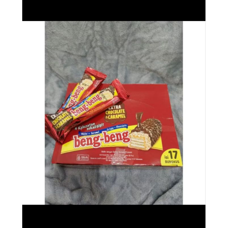 

BENG-BENG 1 PAK ISI 17 PCS X 25 GR - beng beng coklat nikmat termurah