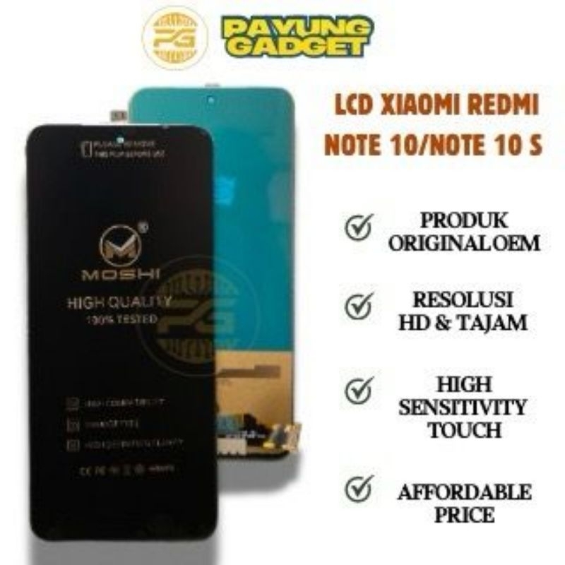 LCD XIAOMI REDMI NOTE 10 / NOTE 10S ORIGINAL FULLSET