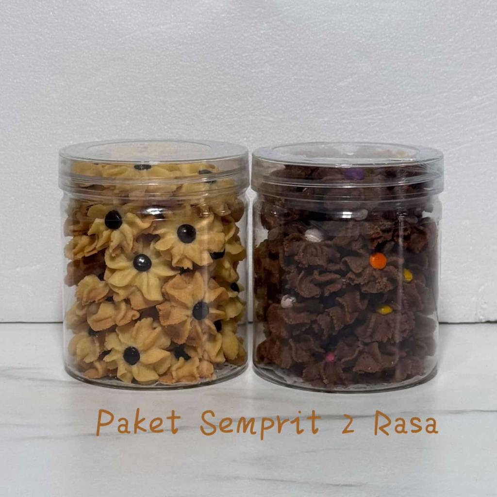 

Cocota Paket 2 toples Semprit 2 Rasa, original, coklat ( Toples Sedang ) paket semprit rasa