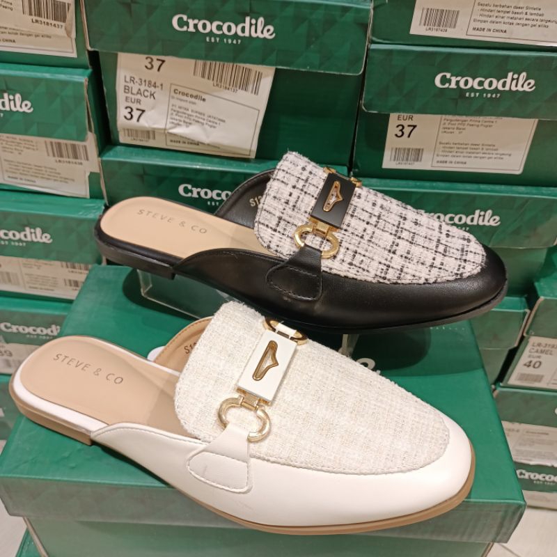 sepatu wanita selop/mules STEVE&CO original