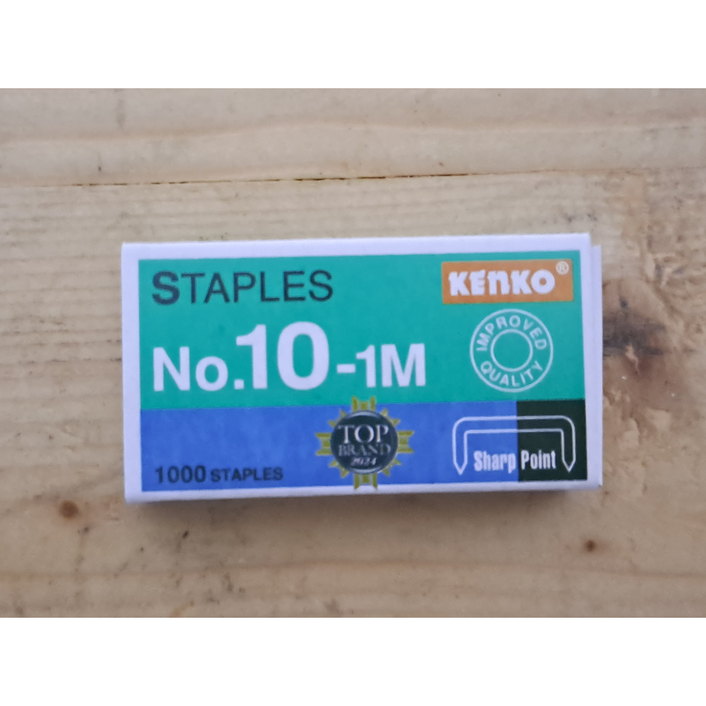 

Staples Kenko No.10 (Kecil) / Isi Stapler Hekter No.10-1M