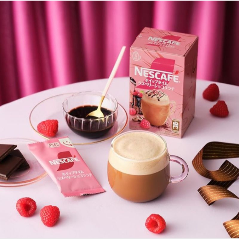 

Nescafe Raspberry Latte Jepang ECERAN 1 SACHET