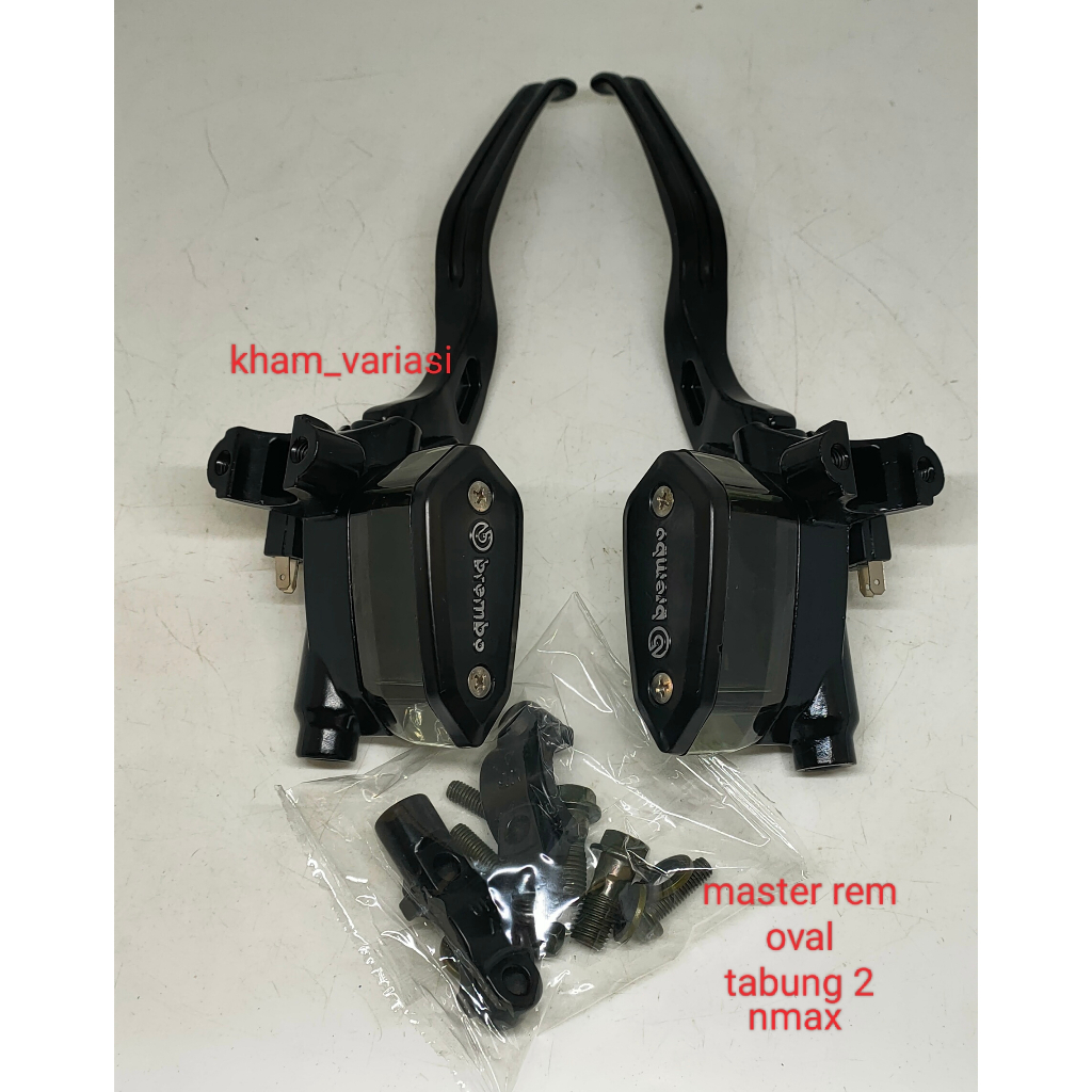 Master Rem Nmax Oval Tabung 2/ MASTER REM ATAS NMAX TABUNG OVAL 2 TABUNG