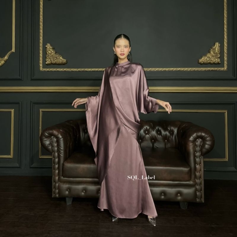 RB Hanna Kaftan set Melayu set rok silk dress pesta