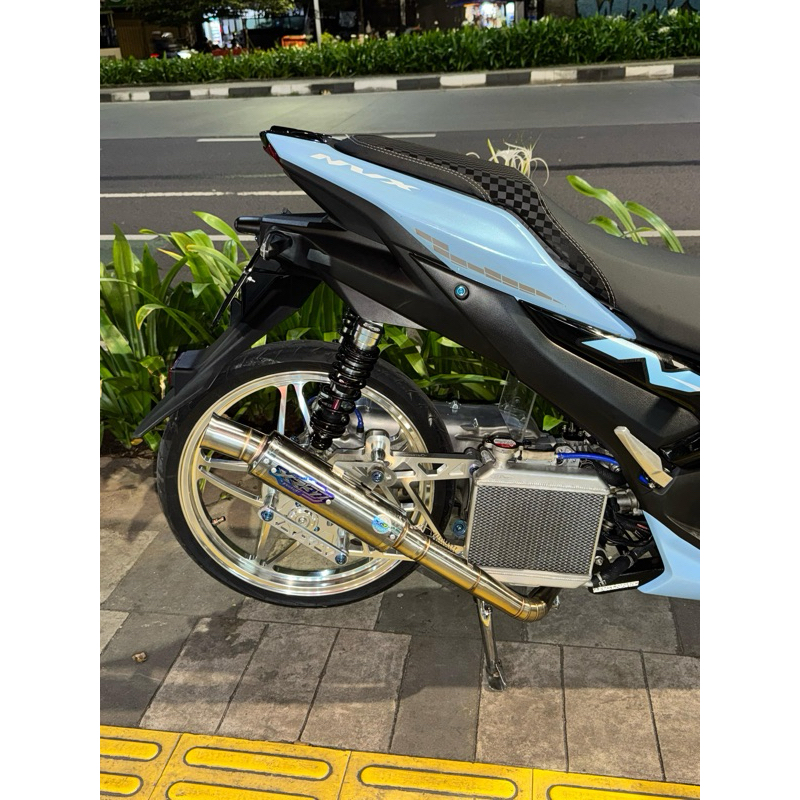 Knalpot Salemba Silencer Saja Original XR37 Racing Exhaust Inlet 38 dan 45 All Motor Matic
