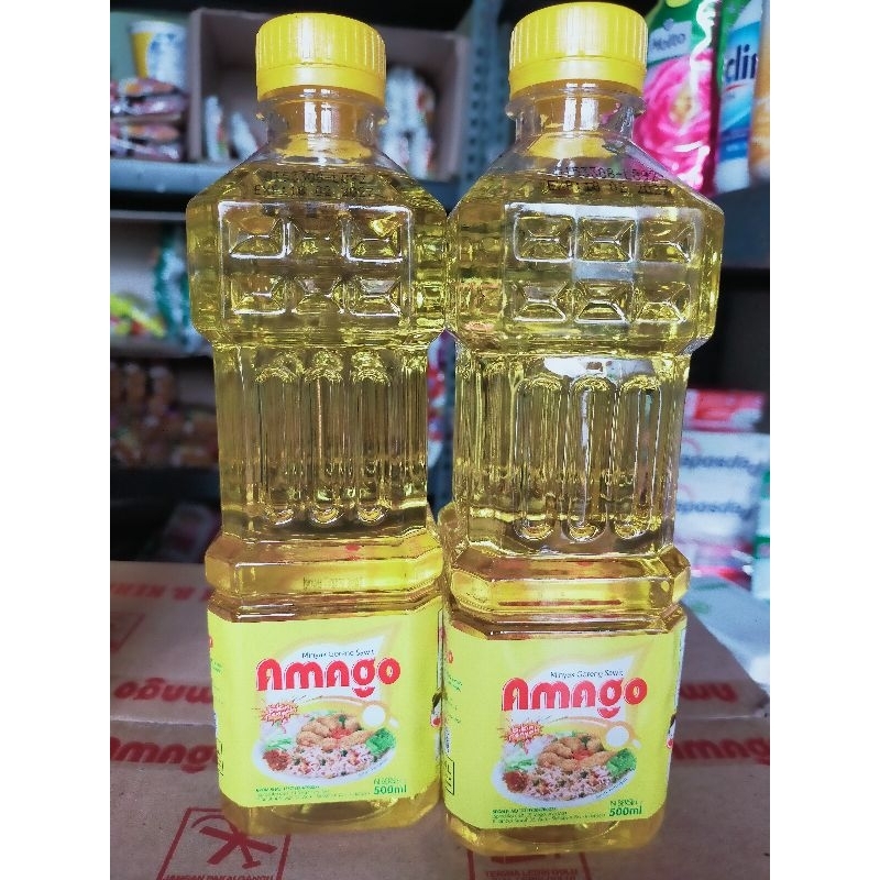

Minyak Goreng AMAGO botol 500ml 1 dus isi 24 pcs EXP Feb 2027