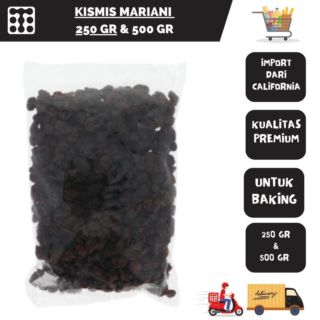 

KISMIS MARIANI BERBAGAI UKURAN