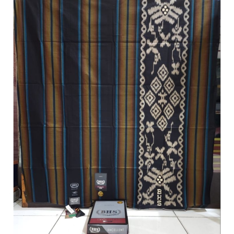 Sarung BHS Excellent Mercerized Motif TKB KBS KES Mix Silver