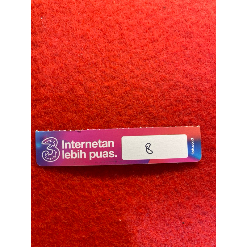 Voucher 3 8 GB / 30 Hari