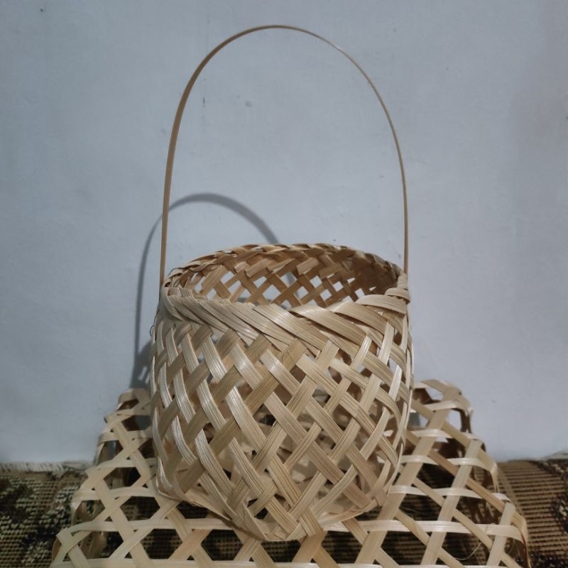 Keranjang Buah Parsel Buah Keranjang Telur Keranjang Anyaman Bambu