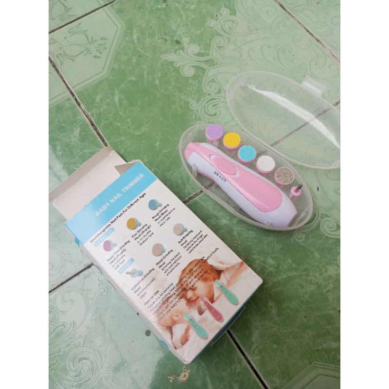 Set alat potong kikir kuku bayi
