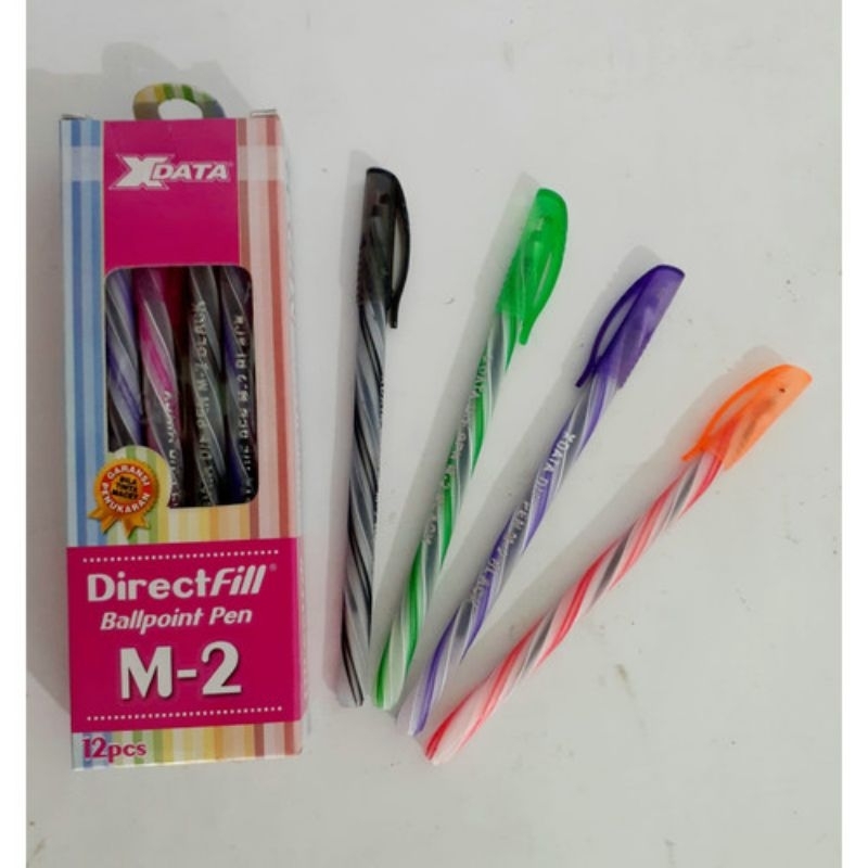 

Pena ballpoint pen xdata directfill M-2. 12 unit