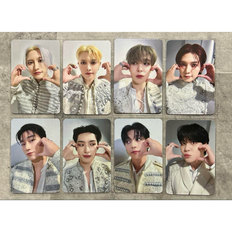 READY STOCK OFFICIAL PHOTOCARD ATEEZ ONLINE LUCKY DRAW EVENT EUROPE hongjoong seonghwa yunho yeosang