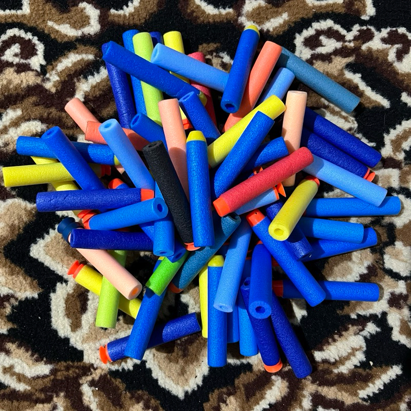 Refill Peluru Nerf Darts - Soft Dart Bullet - Pistol Mainan Anak