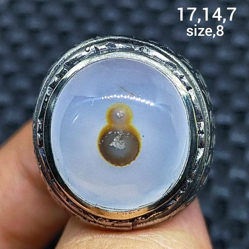 Batu akik asli angka 8 antik top hq natural (asli alam)