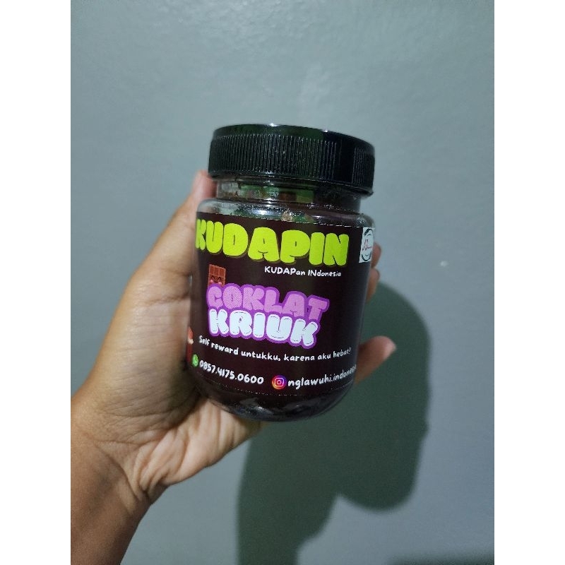 

COKLAT LUMER CRISPY KUDAPIN - KUdapan INdonesia / choco jar / coklat leleh