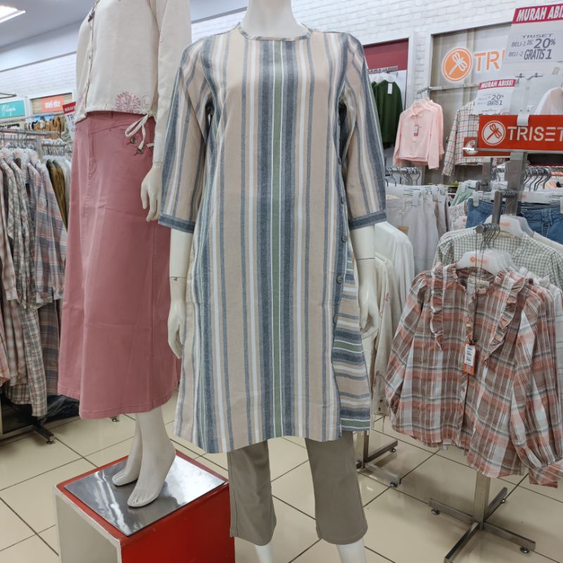 triset tunik wanita