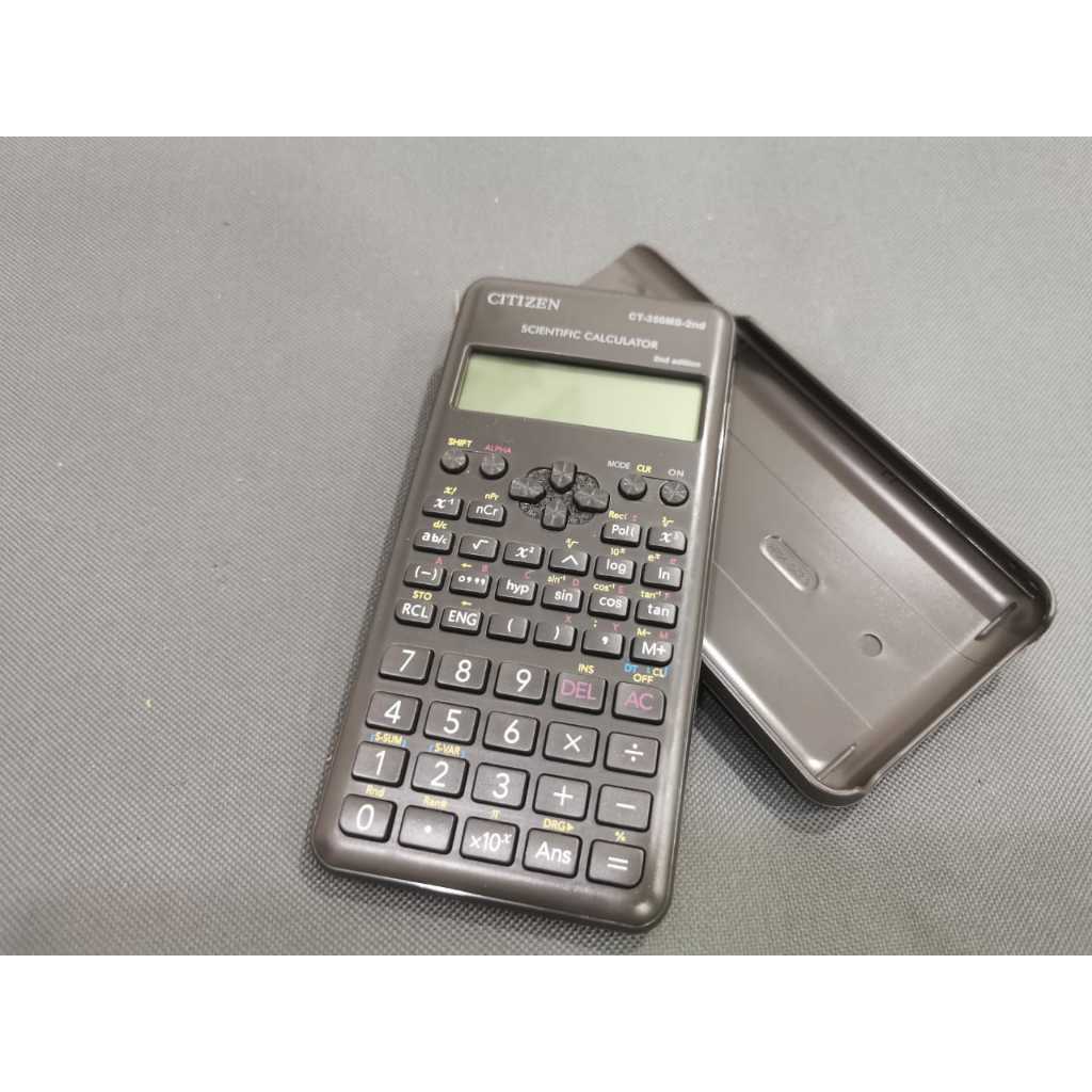 

[1pcs] Kalkulator CT-350MS 2ND/kalkulator scientific/kalkulator anak sekolah sincos