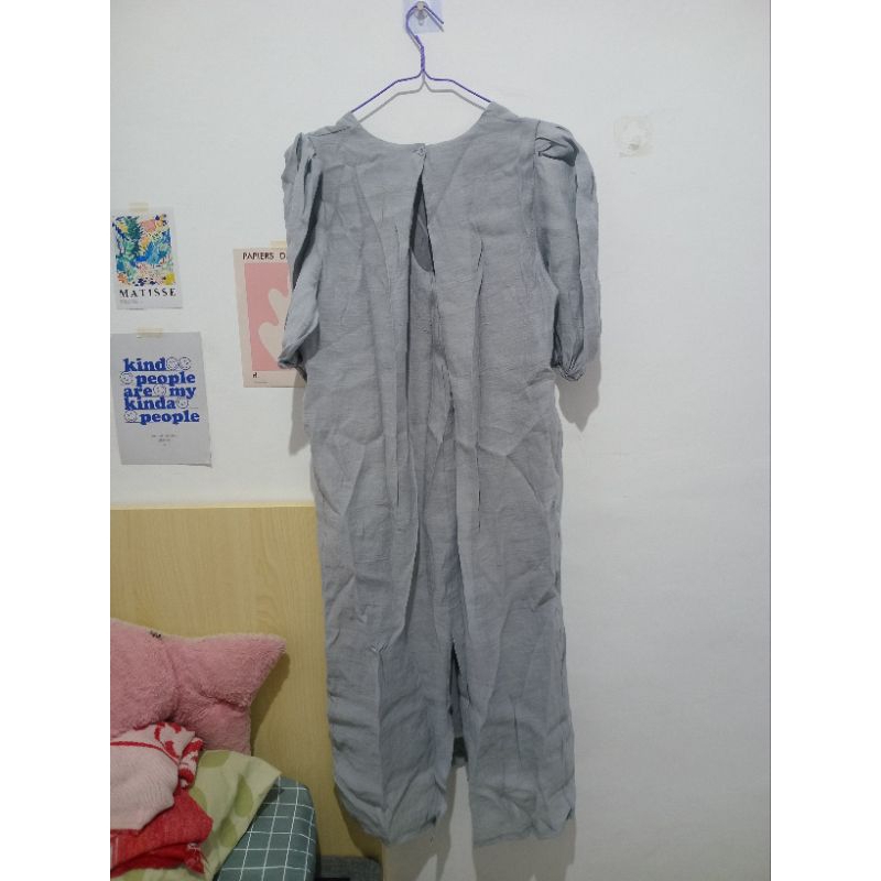 preloved dress lengan balon