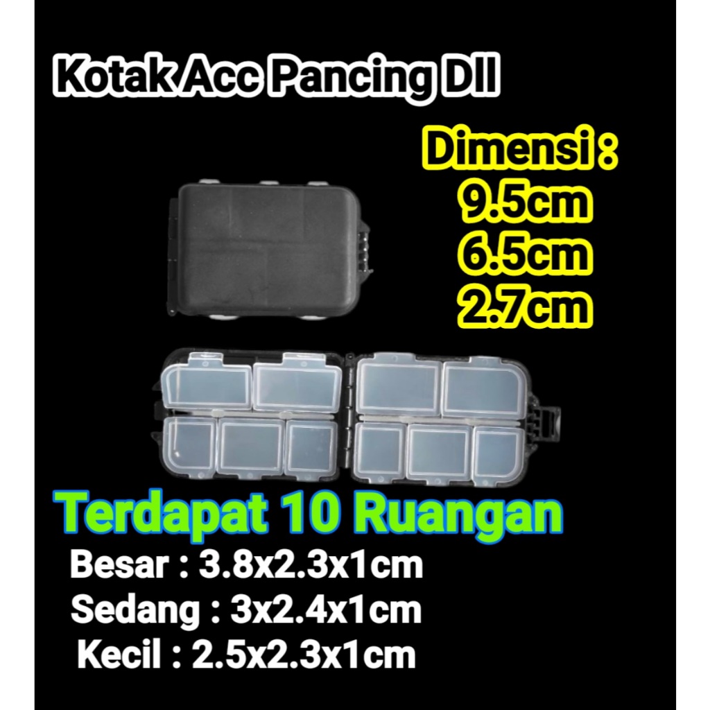 Kotak BOx Mini Kail Dan acc Pancing Lainnya Kotak mini Pancing