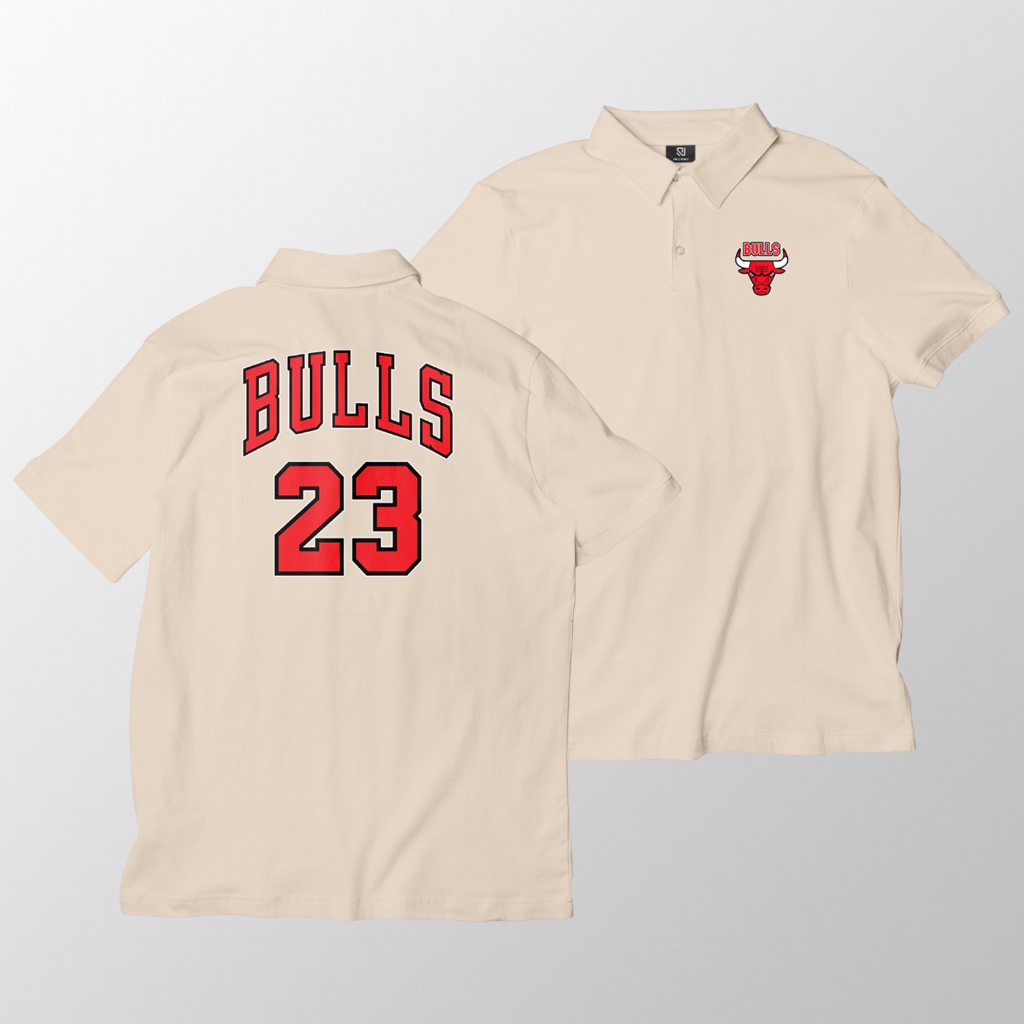 PROMO TERBATAS | Kaos Kerah POLO BULLS 23 Premium Size Kaos Polo Shirt Pria Kaos Polo Shirt