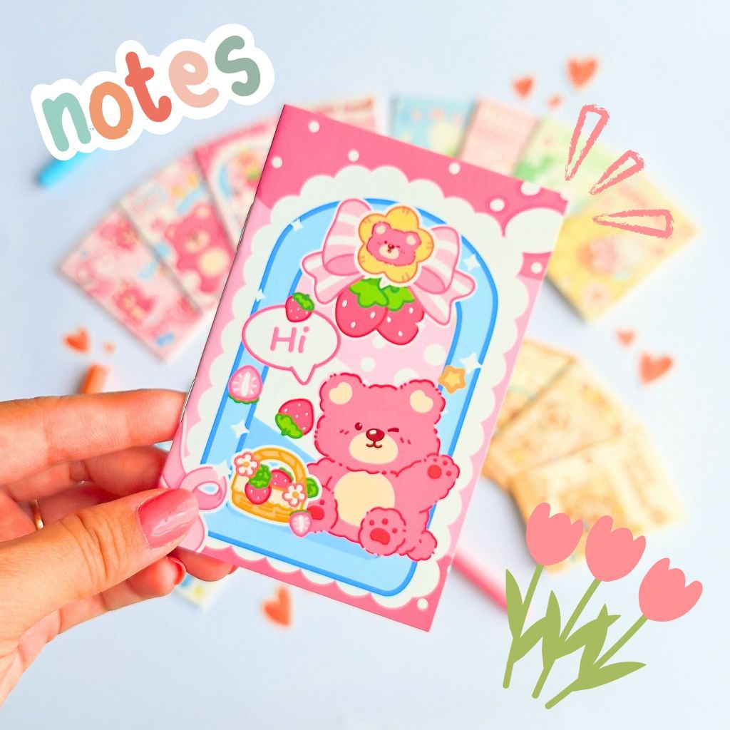 

GoNote Notebook Saku Buku Catatan Kecil Motif TERUPDATE