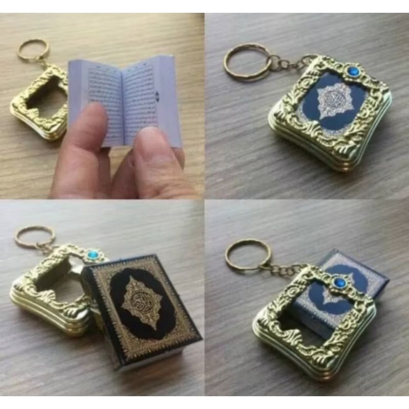 Bitbit Shop Gantungan Kunci Alquran Mini Tas Bisa Dibaca
