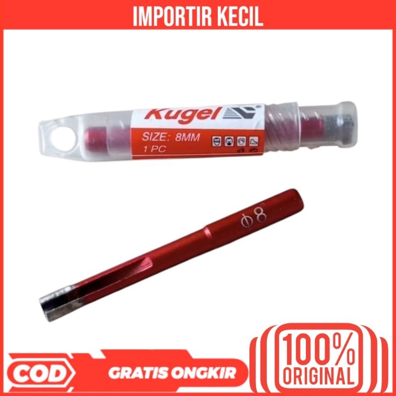 KUGEL DIAMOND CORE FOR GRANIT 8MM MATA BOR GRANIT MARMER KERAMIK