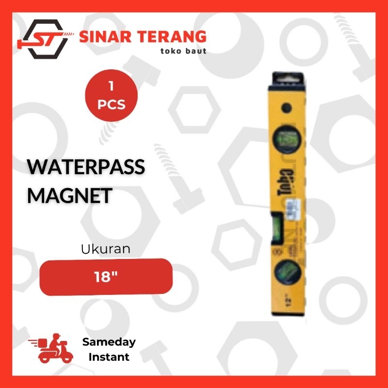 

Waterpas Magnet 18" TOHO / Penggaris Waterpass 45 cm