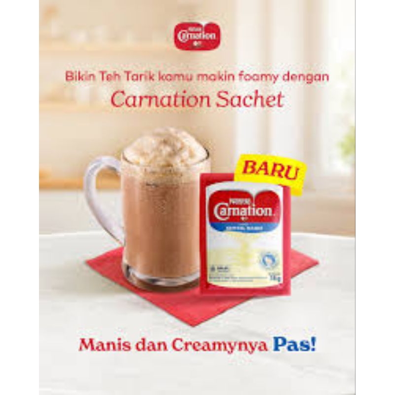 

(B3ST) 1pcs Susu Kental Manis Carnation Sachet SKM Murah