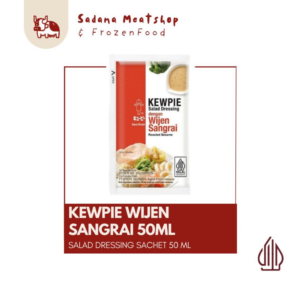 

Kewpie Wijen Sangrai Sachet 50ml