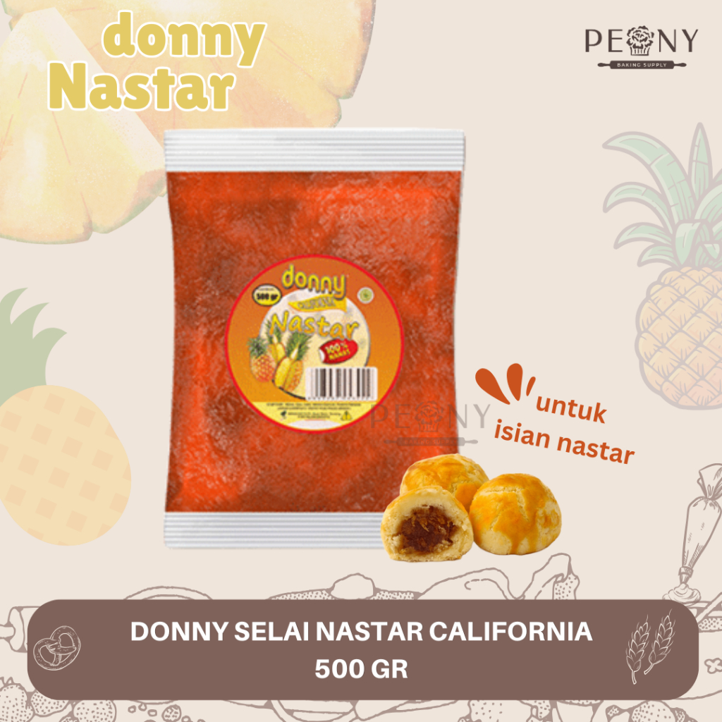 

SELAI NASTAR NANAS DONNY 500GR