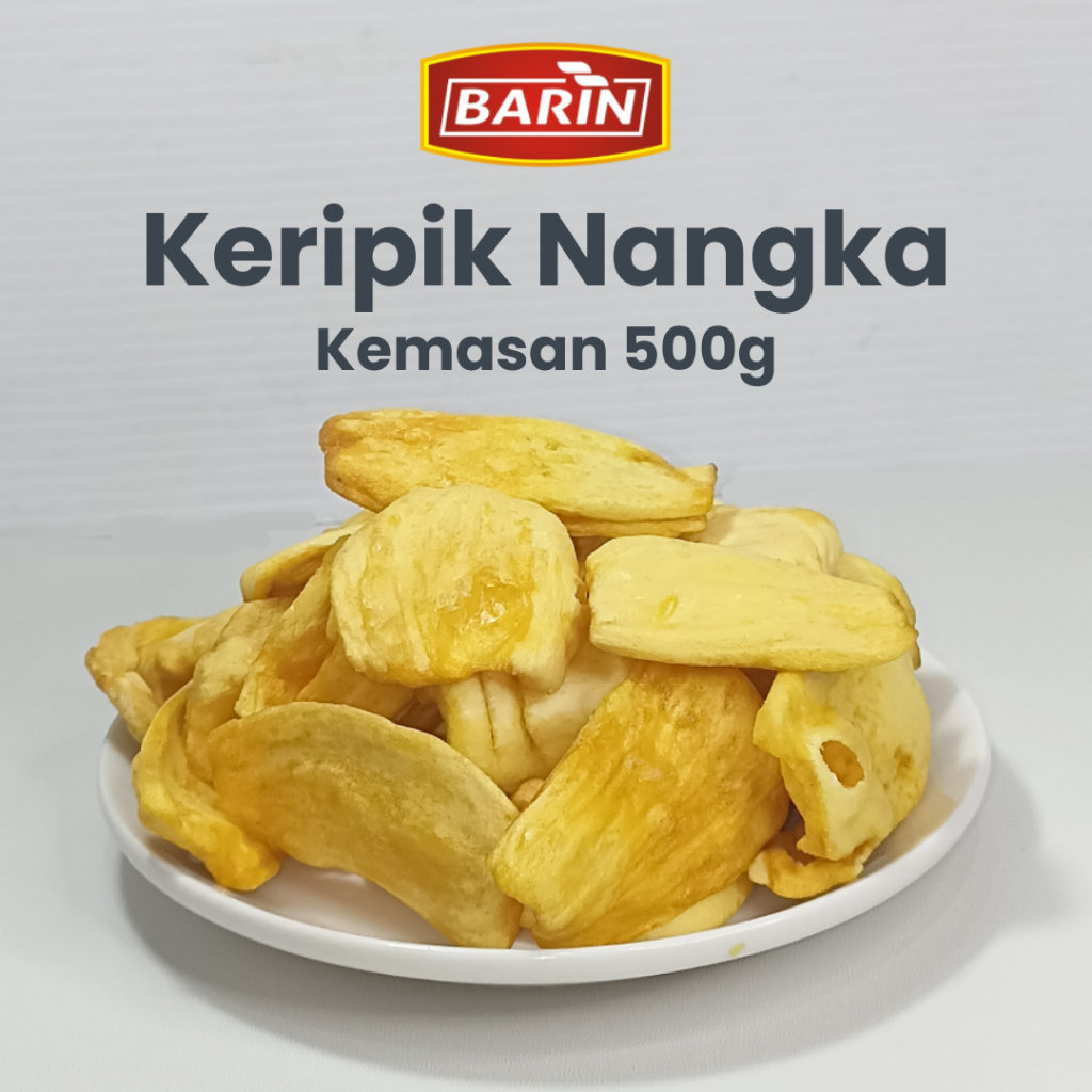 

Keripik Nangka Oven Khas Malang 500 Gram dan 1Kg BARIN Kripik Buah Kering