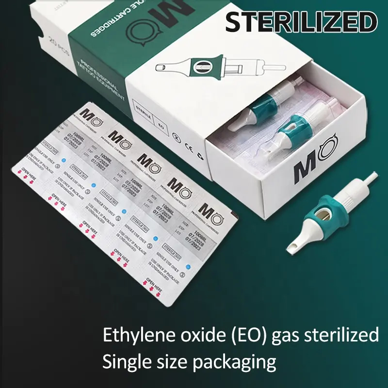 Eceran Jarum Tattoo MO RL Cartridge Tattoo Needle 1 papan