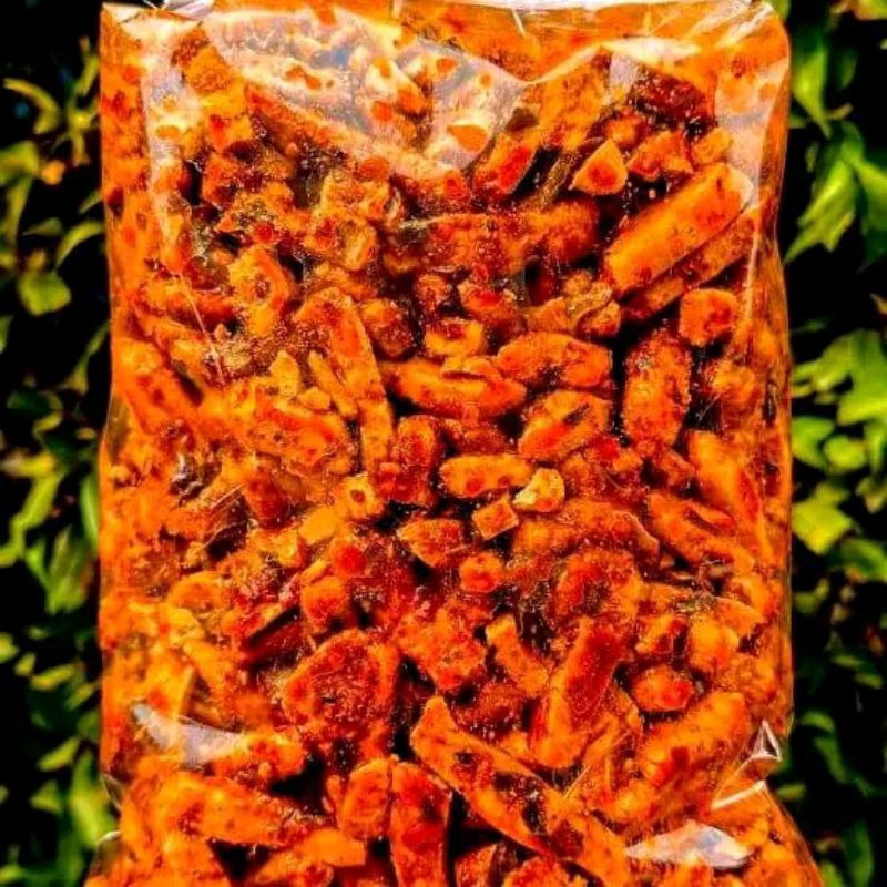 

Basreng Stik Balado Pedas Daun Jeruk
