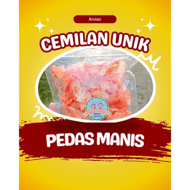 

KeripikSingkongPedasManis|CemilanUnik|KeripikSingkong