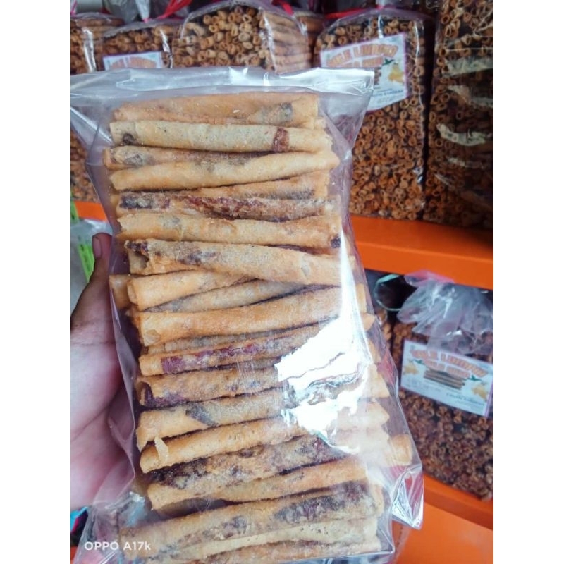 

sale pisang aroma/sale pisang aroma lumpia rasa manis renyah isi 250grm