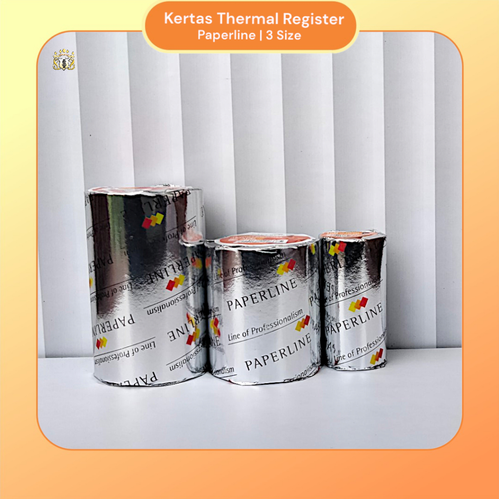 

[ Ecer ] Kertas Thermal Register Paperline / 3 Varian Ukuran / Kertas Kasir